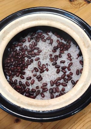 即席！！かまどさんｄｅ赤飯-レシピのメイン写真