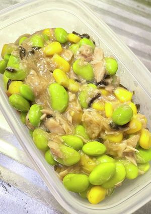 薄味！枝豆コーンのツナ昆布和え-レシピのメイン写真