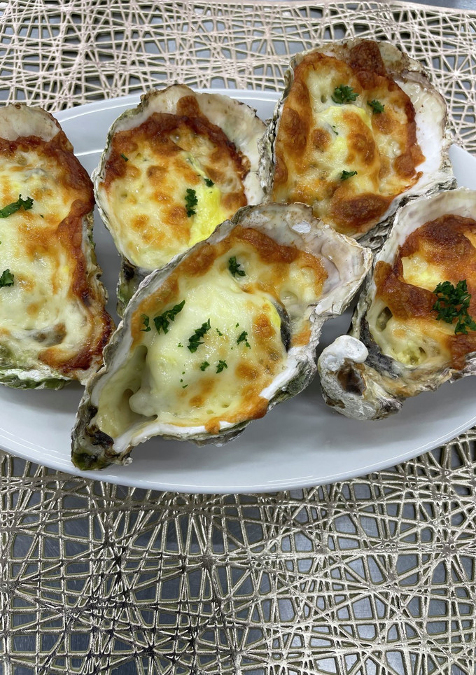 お家で簡単！焼き牡蠣スパイシーマヨソース-レシピのメイン写真