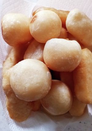 もっちりしすぎ注意！？簡単ドーナツ！-レシピのメイン写真