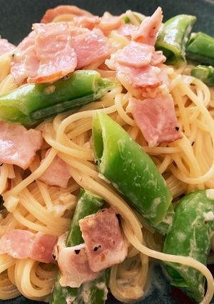 家にあるもので！簡単クリームパスタ-レシピのメイン写真