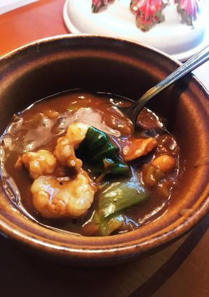 野菜たっぷり♪具沢山ホルモンカレースープ-レシピのメイン写真