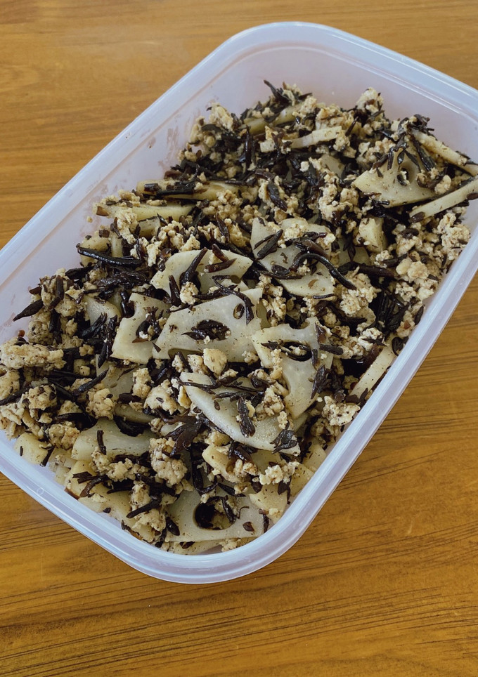 ひじきと蓮根の煮物-レシピのメイン写真