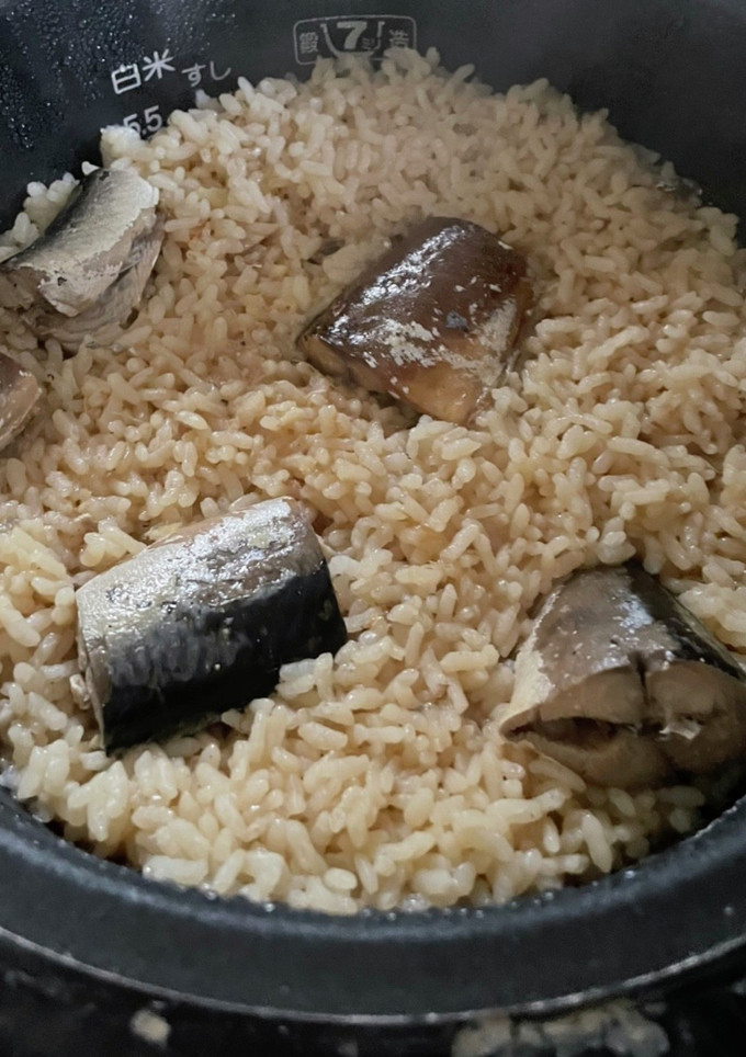 さば缶と生姜の炊き込みご飯-レシピのメイン写真