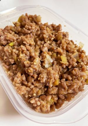 万能！甘味噌豚そぼろ　作り置きにも！-レシピのメイン写真