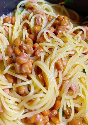 超簡単！！納豆パスタ！！！-レシピのメイン写真