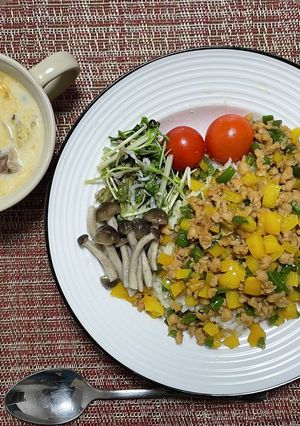 罪悪感なし！！大豆ミートのガパオライス-レシピのメイン写真