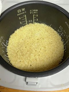 炊飯器で簡単、キヌアの炊き方 冷凍保存可-レシピのメイン写真
