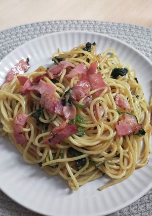しょうゆパスタ-レシピのメイン写真