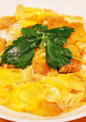 幸せの三葉のせカツ丼-レシピのメイン写真