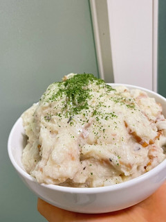長芋の和風梅マヨポテサラ-レシピのメイン写真