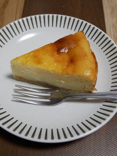 不器用懐かしチーズケーキ生クリーム未使用-レシピのメイン写真