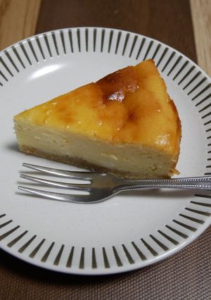 不器用懐かしチーズケーキ生クリーム未使用-レシピのメイン写真