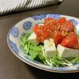 トマトと豆腐のノンオイルサラダ
