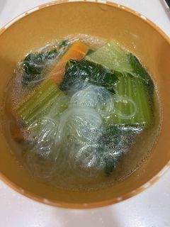 ごま油香る チンゲンサイスープ-レシピのメイン写真