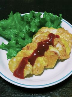 サラダチキンのピカタ-レシピのメイン写真