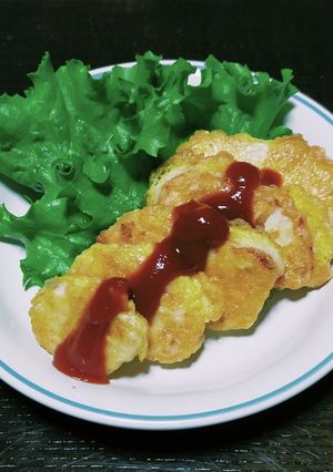サラダチキンのピカタ-レシピのメイン写真