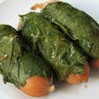 ソーセージの大葉にんにく醤油漬け巻き