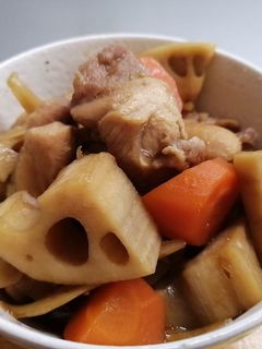 筑前煮(れんこん)-レシピのメイン写真