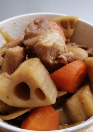 筑前煮（れんこん）-レシピのメイン写真