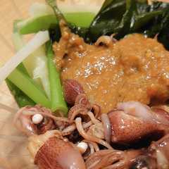 รูปของ ホタルイカ/ワカメ/ネギ/ぬた和え