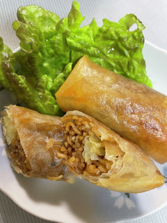 超簡単♡カップ焼きそば春巻-レシピのメイン写真