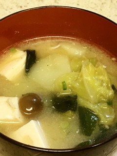 からだにやさしい味噌汁-レシピのメイン写真