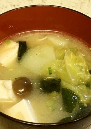 からだにやさしい味噌汁-レシピのメイン写真
