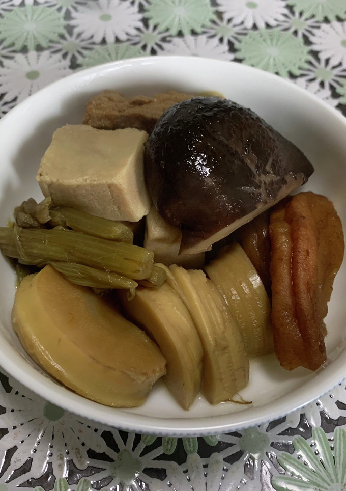 たけのことふきの煮物-レシピのメイン写真
