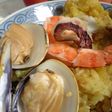 海鮮たっぷり♪カレーパエリア風