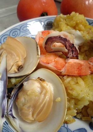 海鮮たっぷり♪カレーパエリア風-レシピのメイン写真