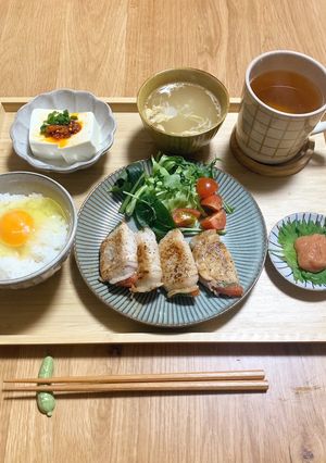 肉巻き大葉トマト-レシピのメイン写真