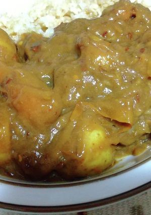 玉ねぎの皮茶でヘルシーカレー-レシピのメイン写真