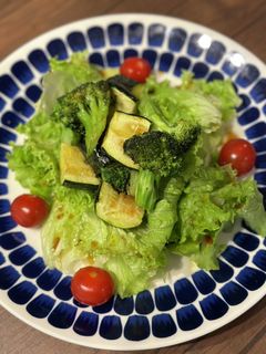彩り野菜のアヒージョサラダ-レシピのメイン写真