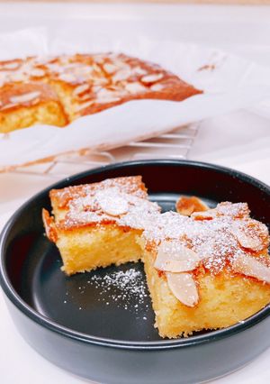 しっとりふわふわ☆カスタードケーキ-レシピのメイン写真