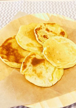 離乳食:お米のホットケーキ-レシピのメイン写真