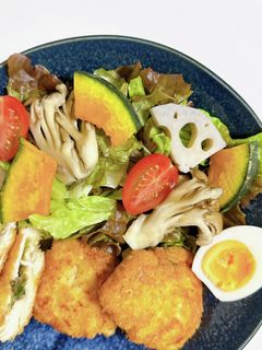 片付け楽チン!さっぱりササミ梅しそカツ-レシピのメイン写真