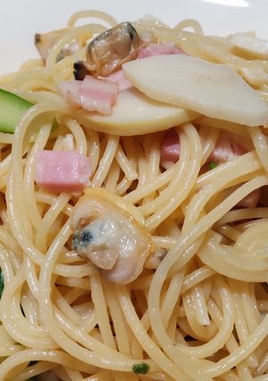 あさりと筍の春パスタ-レシピのメイン写真