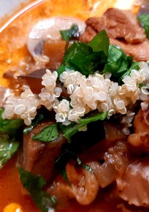 チキンと色々野菜のトマトクリームスープ-レシピのメイン写真