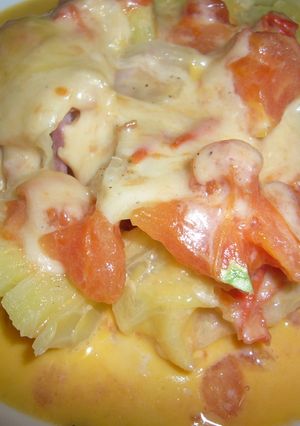 新たま&キャベツのチーズポトフ 20M-レシピのメイン写真