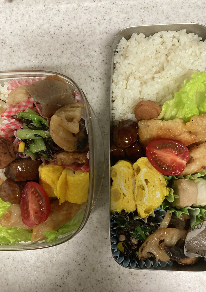 中学生　お弁当5日目-レシピのメイン写真