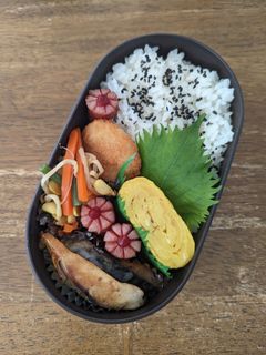 JK☆小さいサバ塩焼き弁当♪-レシピのメイン写真