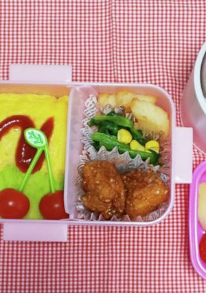 中学生のお弁当 2023.4.17-レシピのメイン写真