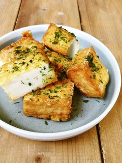 簡単♪厚揚げのり塩チーズ焼き/高タンパク-レシピのメイン写真