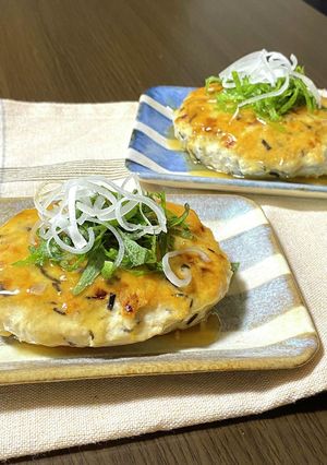 ひじきと豆腐のあんかけつくね-レシピのメイン写真