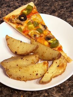 ポテトウェッジ(揚げないフライドポテト)-レシピのメイン写真