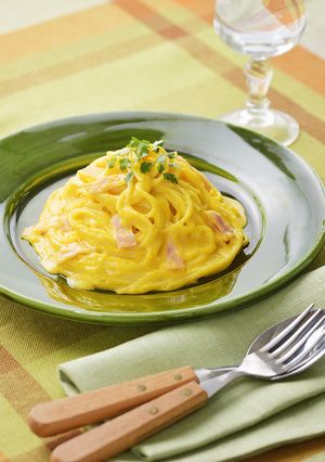 かぼちゃのクリームパスタ-レシピのメイン写真
