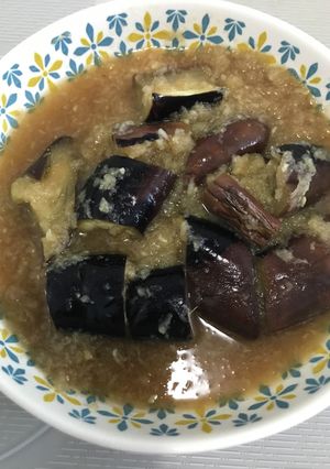 簡単俺の飯　茄子の煮浸しました。-レシピのメイン写真