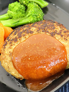 【低糖質】厚揚げでかさ増しハンバーグ-レシピのメイン写真