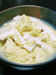 超簡単!豆腐の卵とじ-レシピのメイン写真